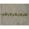 Image 1 : Star Green Rhinestone Bracelet Link #1230555