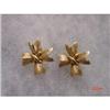 Image 1 : Vintage TRIFARI Maltese Cross Earrings #1230794