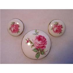  Austria Transferware Demi-Parure Porcelain#1231062