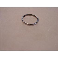 Estate Sterling Silver Baby Ring Signed #1231064