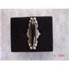 Image 1 : Mexican Sterling Ring Onyx Obsidian Signed AB #1231130