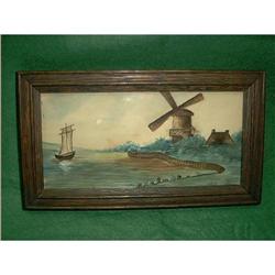 Beautiful Small Water Color Signed  #1231485