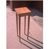 Image 1 : Square Oak Plant Stand or Table #1231488