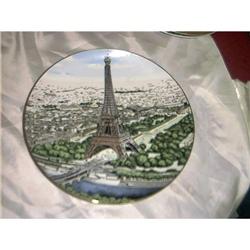 Eiffel Tower collector Plate by World Wide #1231502