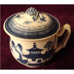 CHINESE EXPORT BLUE CANTON SYLLABUB #1231511