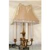 Image 1 : Brass and Marble table Lamp #1246638