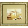 Image 1 : MacIssac, Gaspe Rue Quebec, Watercolor Framed #1248245