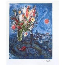 Chagall   Dormeuse aux Fleurs #1248385