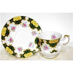 Rosina Tea Cup & Saucer Chintz #1248538