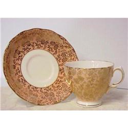 Colclough Cup & Saucer Golden Chintz #1248544