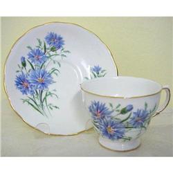 Royal Vale Cup & Saucer CORNFLOWER #1248555