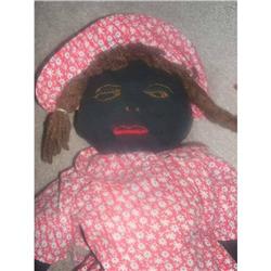 Black Cotton Stuffed Doll #1248845