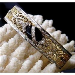 STERLING SILVER FILIGREE BRACELET / SL004 #1249029
