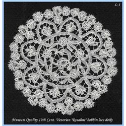 FINE 19th CENTURY VICTORIAN "ROSALINE" BOBBIN #1249031