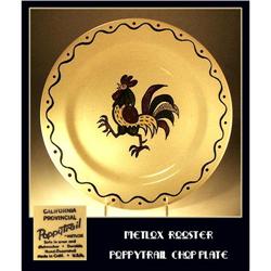 METLOX POPPYTRAIL ROOSTER CHOP PLATE / PT006 #1249041