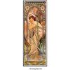 Image 1 : MUCHA ART NOUVEAU POSTER EVENING REVERIE #1249094