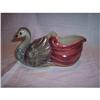 Image 1 : Vintage Swan Planter 8" Long #1252676
