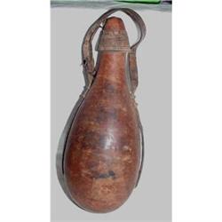 Water Flask Gourd and Leather #1252685