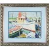 Image 1 : Frederick Charman - ?Harbor Boat? watercolor #1252814
