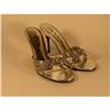 Image 1 : NINA Rhiestone Slide Sandals Shoes 7B #1252885