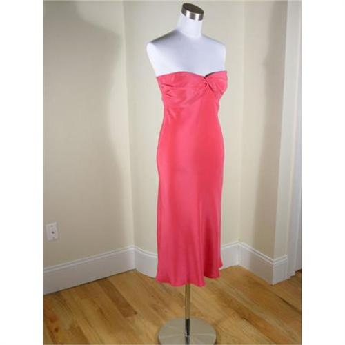 ralph lauren hot pink dress