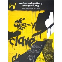 Clave   Weintraub Gallery, 1974 #1252969