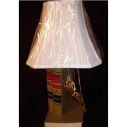 DESK LAMP MADE FROM LAW BOOKS #1253004