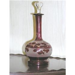 Bohemian Glass Decanter #1253022