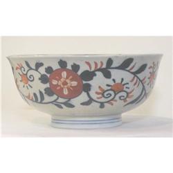 Authentic Imari 19th century bowl, with painted#1253023