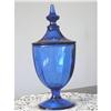 Image 1 : Cobalt Glass Compote #1253029