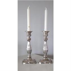 Pair of Sheffield Candle Holders #1253030