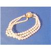 Image 1 : Three inch Strand of Graduated Cultured Pearls #1253070