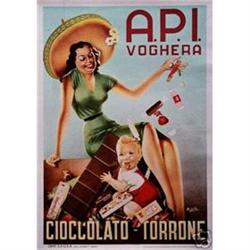 A.P.I. Original Italian Poster  #1253166