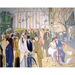 Maimon S/N Serigraph "Paris Cafe" #1253184