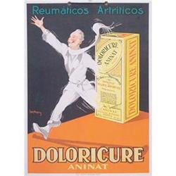 Doloricure Aninat Rare poster c: 1920 #1253195