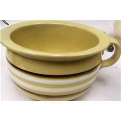 CHILD'S YELLOWARE CHAMBER POT #1253216