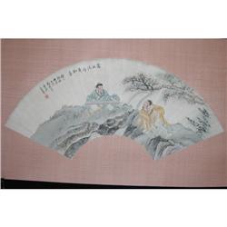 20th Century Chinese Fan Painting #1253305