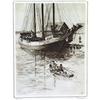 Image 1 : ORIGINAL ETCHING "OUT TO SEA" R.H. PALENSKE #1253515