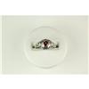 Image 1 : ANTIQUE Style GARNET Ring .23 CARATS! #1253556