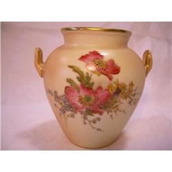 Small Royal Worcester Handled Vase #1253581