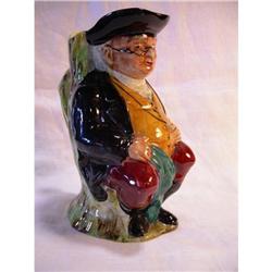 Staffordshire hand painted Parson John Jug #1253589