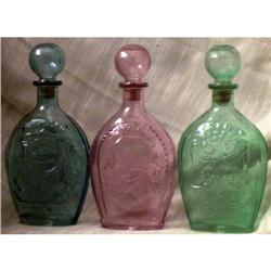 Set of Three Decanters Liberty Courage #1253602