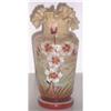 Image 1 : Bristol Glass Ruffled & Footed Vase #1253706