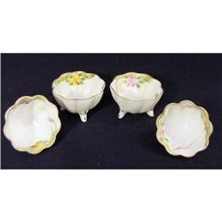 Set of 4 Nippon Footed Salt Dips #1266711