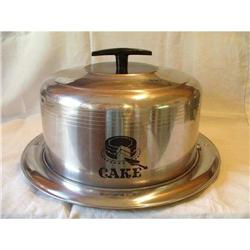 West Bend Cake Saver Carrier with Glass Plate #1266755