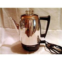 General Electric Percolator Coffee Pot 8 Cup #1266763