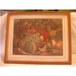 Old Currier and Ives Fruit Picture #1266766