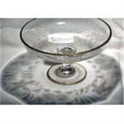 Sinclaire Engraved compote set #1266784