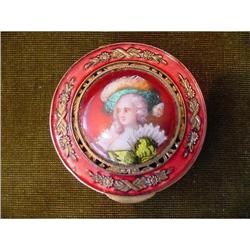 French Brass & Enamel Viniagrette Box #1266848