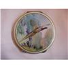 Image 1 : Enameled Sterling compact with Pheasant #1266896